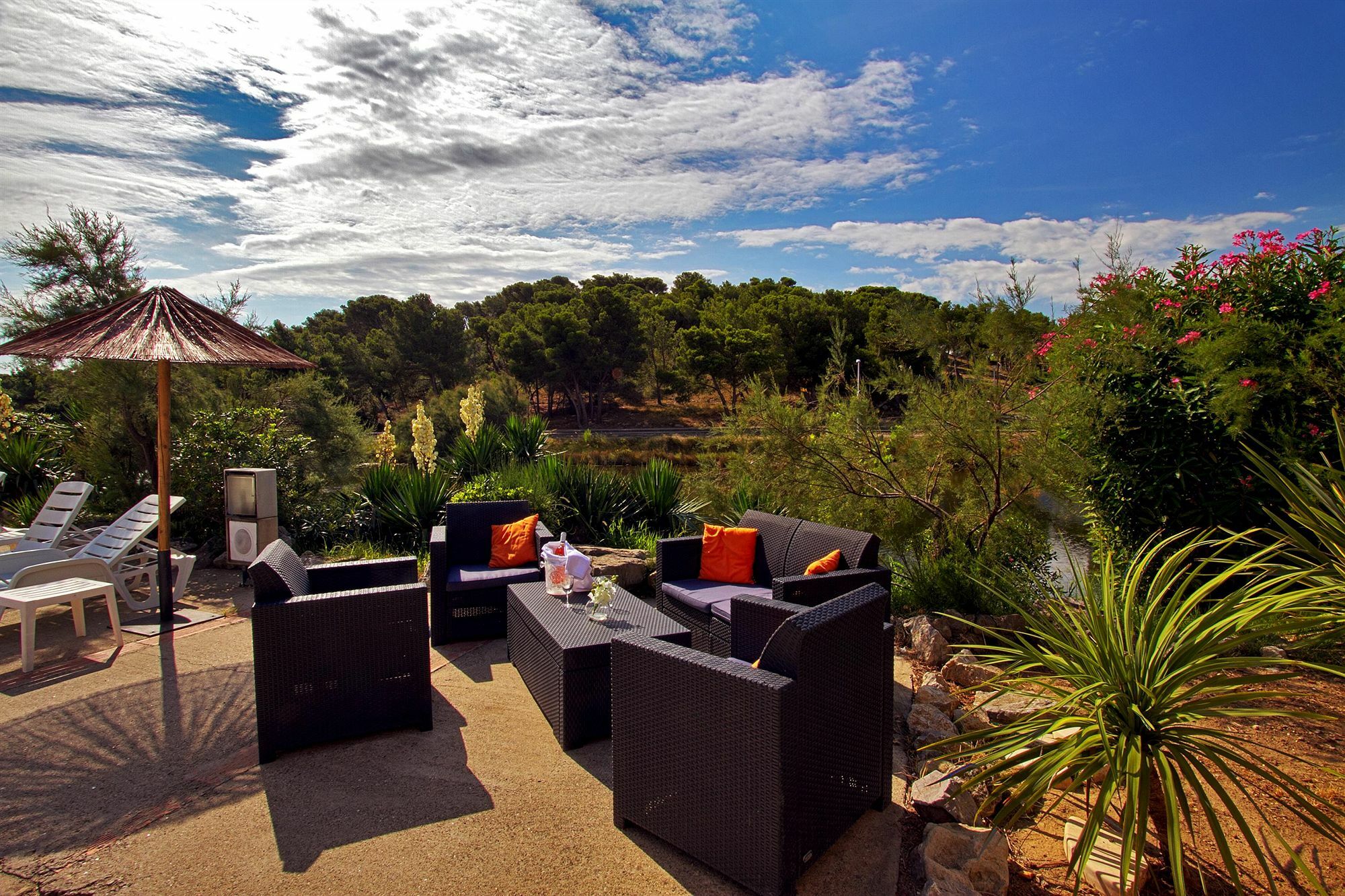 Hotel Le Phoebus Garden&Spa Gruissan Exterior foto